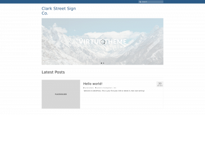 clarkstreetsign.com snapshot