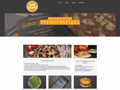 sanaspizzaria.dk snapshot