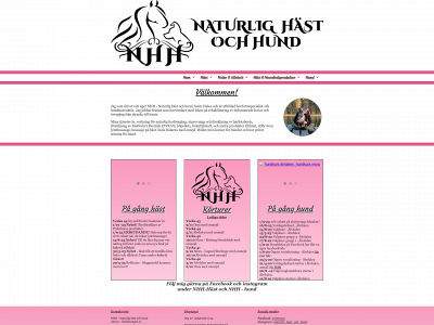 naturlighastochhund.se snapshot