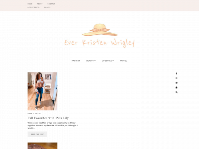 everkristenwrigley.com snapshot