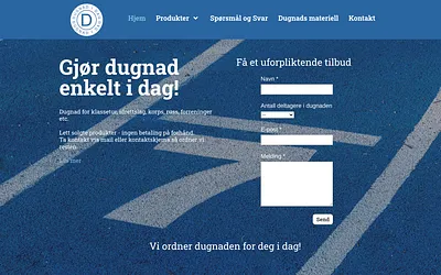 dugnadidag.no snapshot