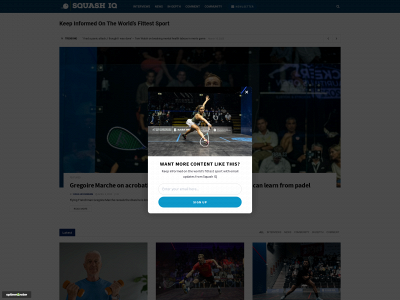 www.squash-iq.com snapshot