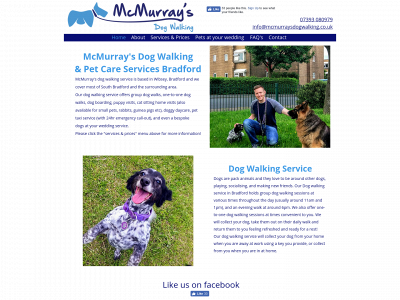 www.mcmurraysdogwalking.co.uk snapshot