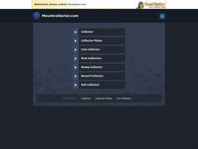 mountcollector.com snapshot