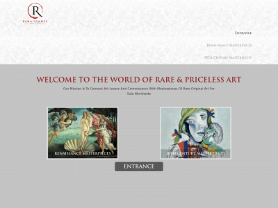renaissancedesarts.com snapshot