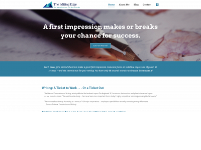 theeditingedge.biz snapshot