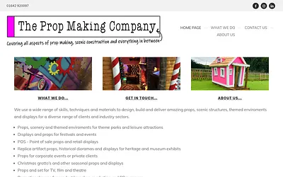 propmakingcompany.co.uk snapshot