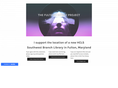 fultonlibraryproject.weebly.com snapshot