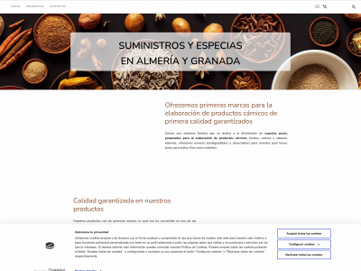 suministrosyespecias.es snapshot
