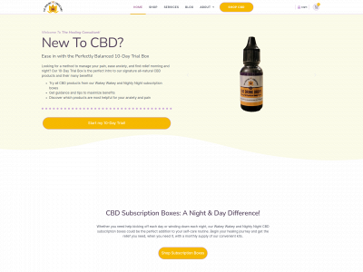 thehealingconsultant.com snapshot