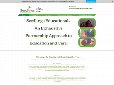 seedlingseducational.com snapshot