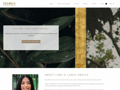 www.lunasoracle.com snapshot