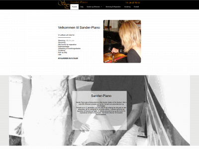 sander-piano.dk snapshot