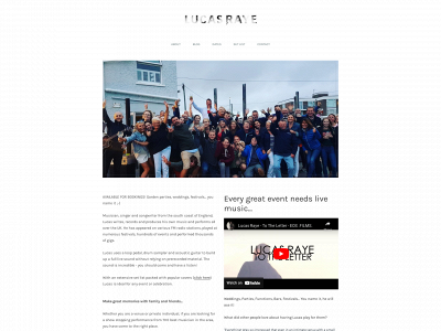 www.lucasraye.com snapshot