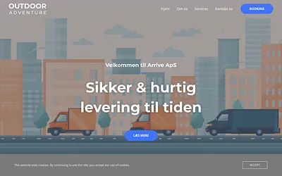 arrive.dk snapshot