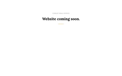 curley-realestate.com snapshot