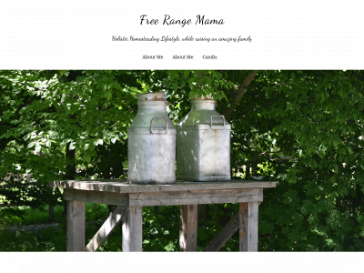 freerangemama.com snapshot