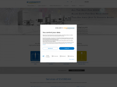evobeam.eu snapshot