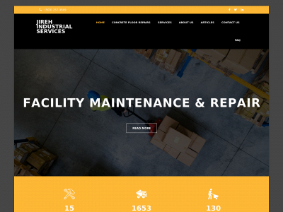 jirehindustrialservices.com snapshot