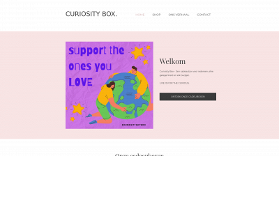 curiositybox.be snapshot