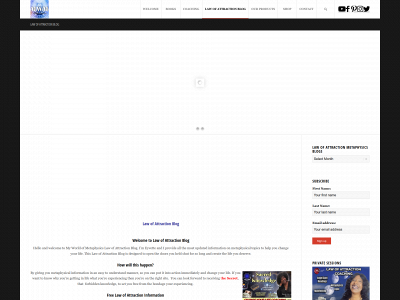 myworldofmetaphysics.com snapshot