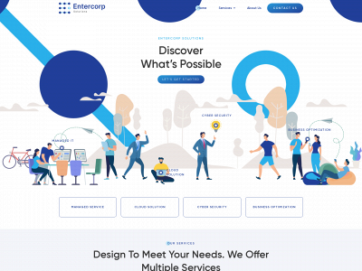 entercorpsolutions.com snapshot