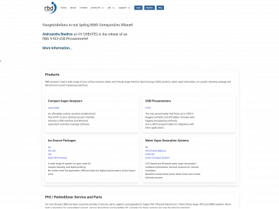 rbdinstruments.com snapshot