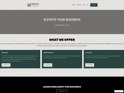 roughmarketingagency.com snapshot