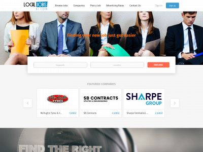 localjobsni.com snapshot