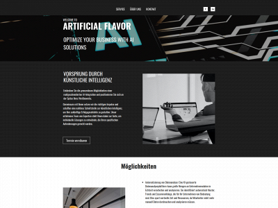 artificialflavor.de snapshot