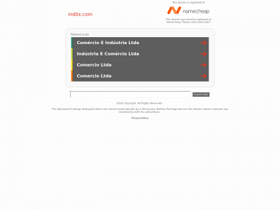 ind0x.com snapshot