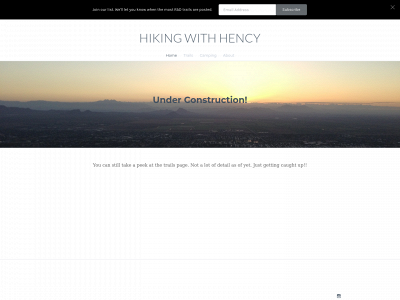 hikingwithhency.com snapshot