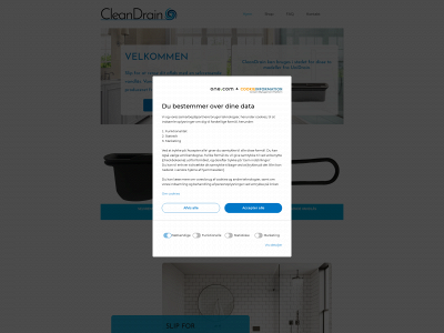 cleandrain.dk snapshot