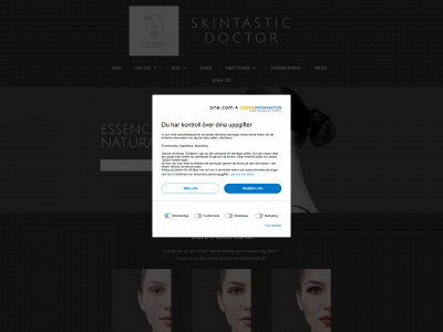 skintasticdoctor.se snapshot