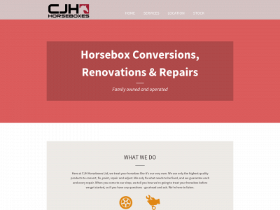 cjhhorseboxesltd.co.uk snapshot