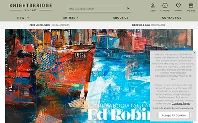 knightsbridgefineart.com snapshot