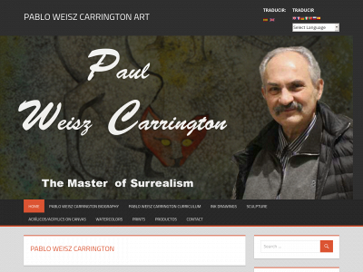pabloweiszcarrington.com snapshot