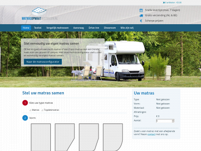 matrasopmaatbestellen.nl snapshot