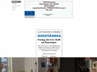 ullattimacken.se snapshot