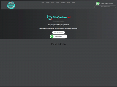 stuqadoor.nl snapshot