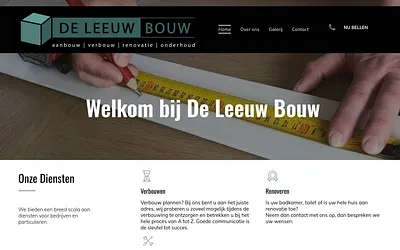 deleeuw-bouw.nl snapshot