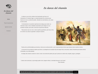 ladanzadelchaman.com snapshot