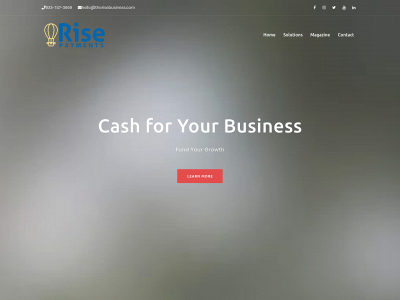 therisebusiness.com snapshot