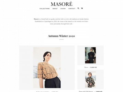 masore.com snapshot