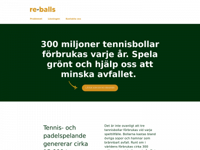 recycleballs.se snapshot