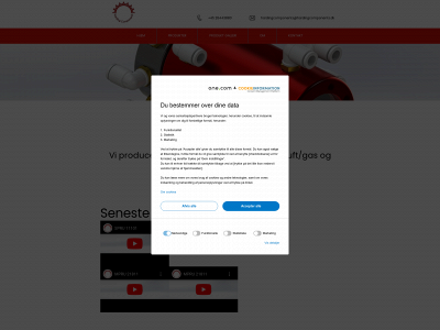 hardingcomponents.dk snapshot