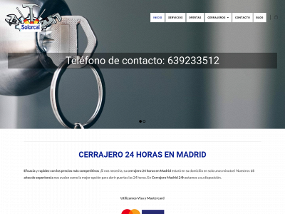 cerrajeromadrid24h.com snapshot