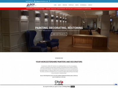gcpcontractors.co.uk snapshot