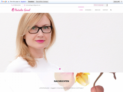 natalie-gorel.de snapshot