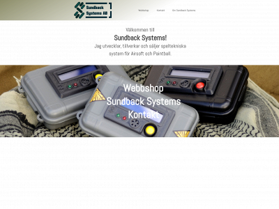 sundbacksystems.se snapshot